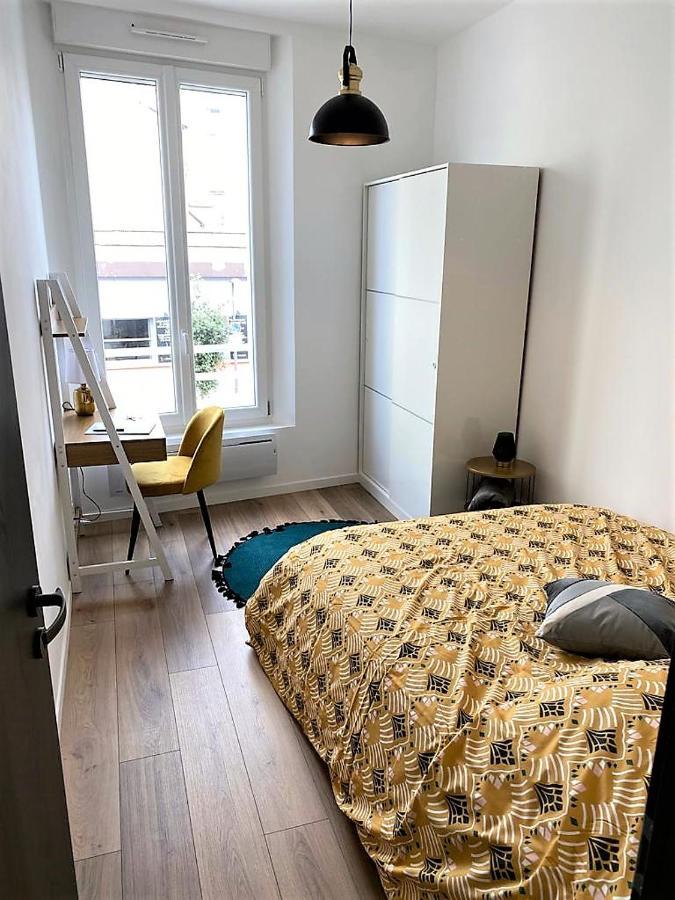 Ponsardin #55 Spacieux Appartement 3 Ch 6 Couchages Reims Exterior foto